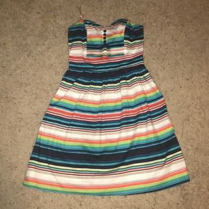 Strapless summer dress
